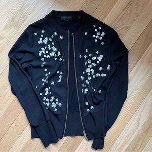 Ted Baker Priyaa Embroidered Cardigan